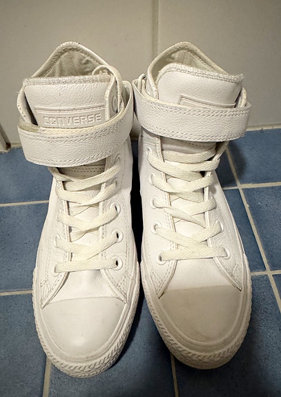 Converse Chuck Taylor Brea Hi White Leather