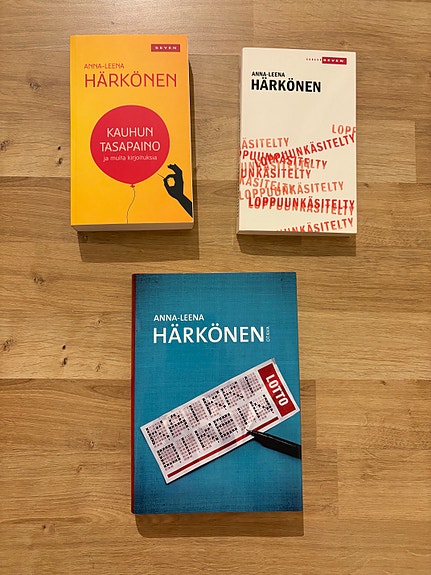 Anna-Leena Härkönen 3 kirjaa