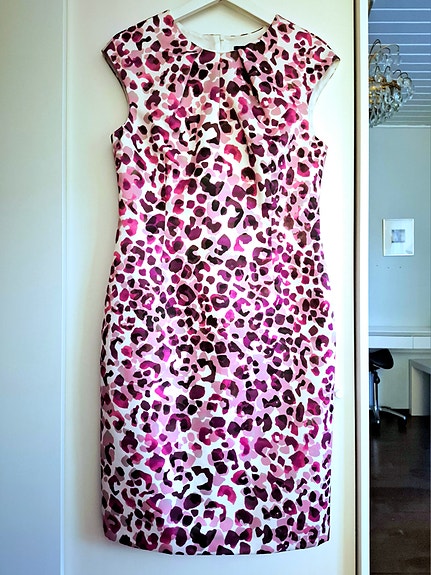 RIL'S pinkki leopardi mekko