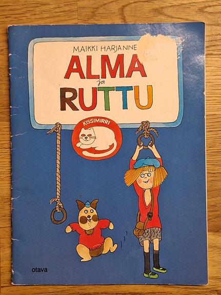 Myydään Maikki Harjanne Alma ja Ruttu kirja