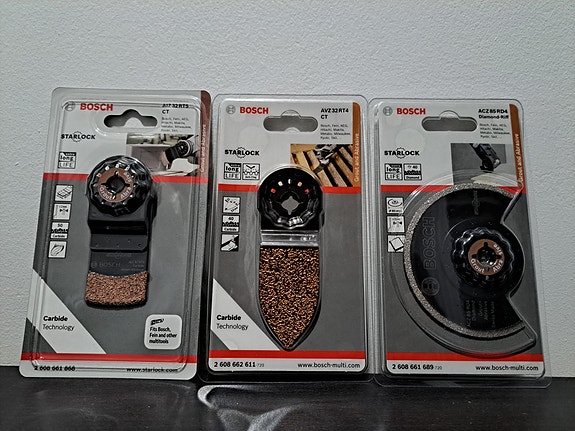 Monitoimityökalun Starlock terät, Bosch