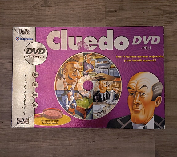 Cluedo DVD - lautapeli