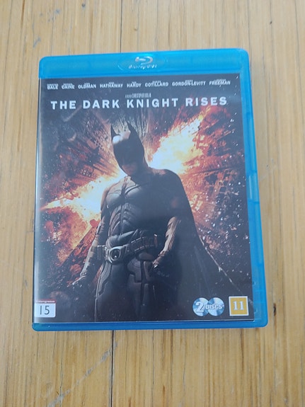 The Dark Knight Rises Blu-ray-elokuva