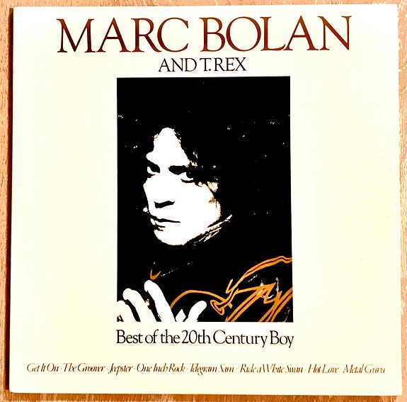 Marc Bolan and T. Rex Best of the 20th Century Boy 2LP-levy