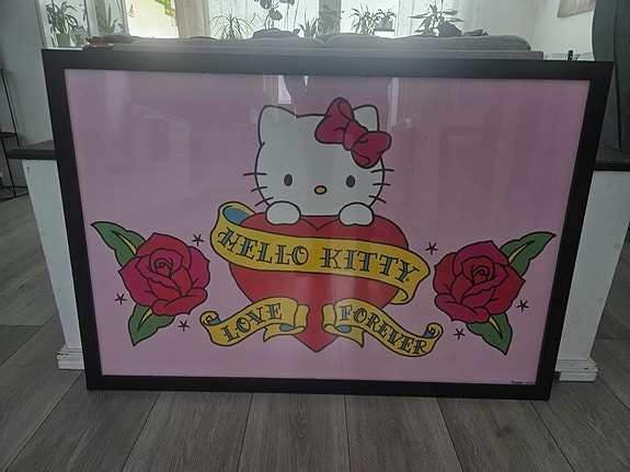 Hello Kitty taulu, taulun kehykset