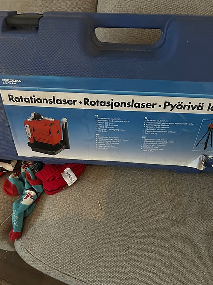 Rotationslaser pyörivä laser
