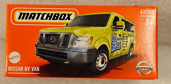 Pienoismalli Nissan NV Van Matchbox
