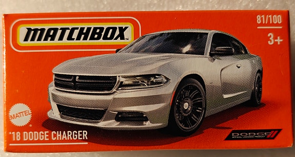 Pienoismalli Dodge Charger -18 Matchbox