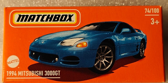 Pienoismalli Mitsubishi 3000 GT 1994 Matchbox