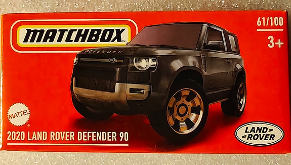 Pienoismalli Land Rover Defender 90 2020 Matchbox 0