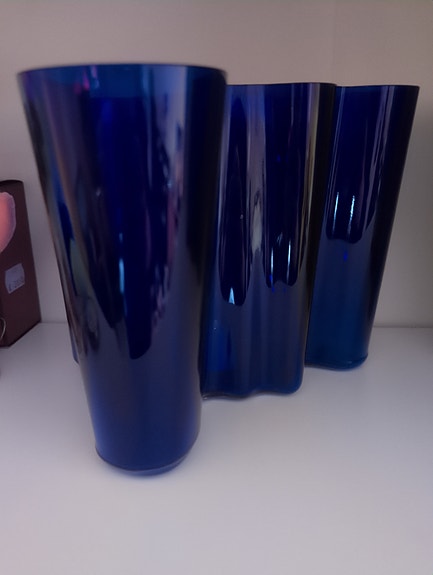 Iittala Aalto maljakko koboltinsininen