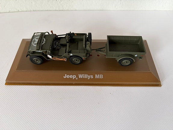 Willys Jeep pienoismalli WWII