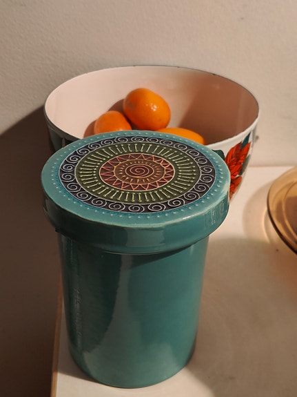 Kupittaan savi keramiikka purkki