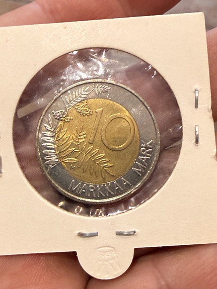 10 markkaa 1999 Suomi EU-puheenjohtajamaana