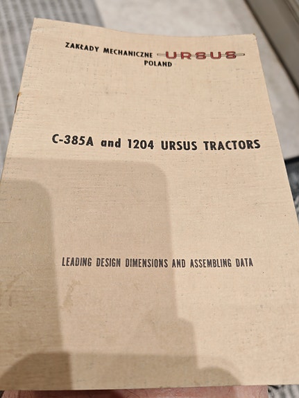 Ursus C-385 ja 1204 omistajan opas