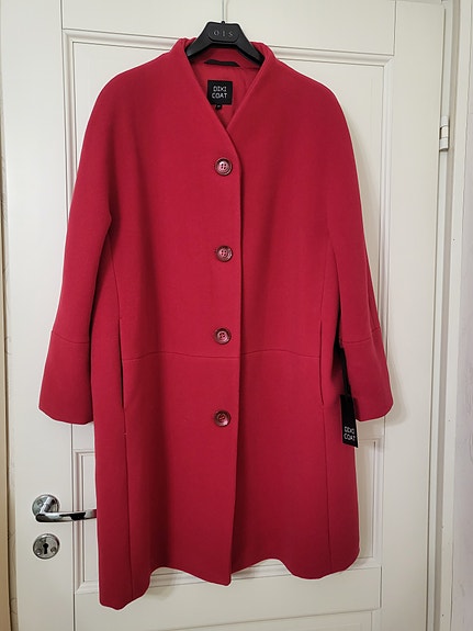 Uusi Dixi Coat cashmere villakangastakki 44