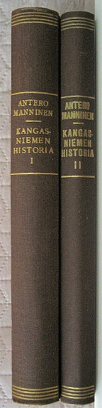 Manninen Antero : Kangasniemen historia I-II