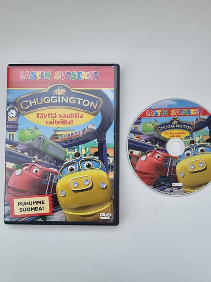 Dvd Chuggington Täyttä vauhtia raiteilla! Junat