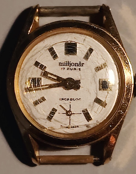 Miljonär naisten rannekello kello vintage
