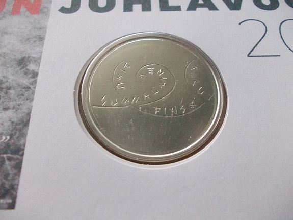 Suomi 2015 10 € Suomalainen Sisu HOPEA