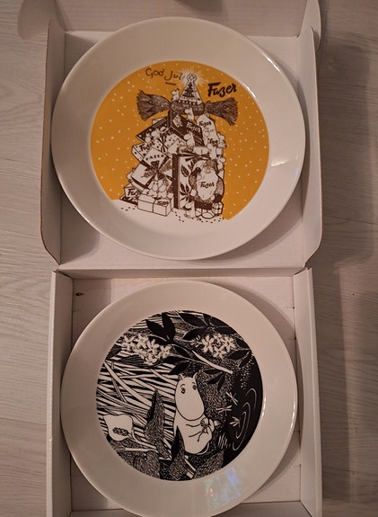 Muumi keräilylautaset 1/10