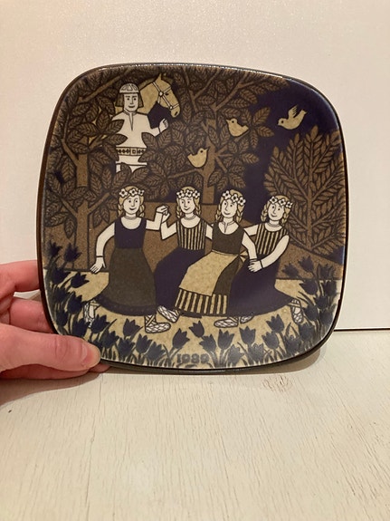 Arabia Kalevala Lautanen 1989
