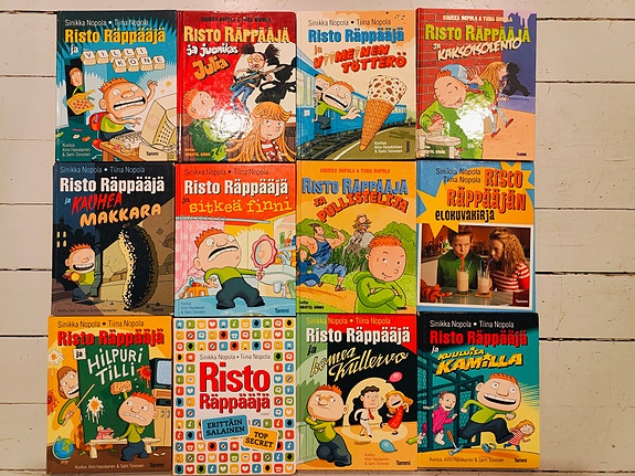 Risto Räppääjä -kirjat