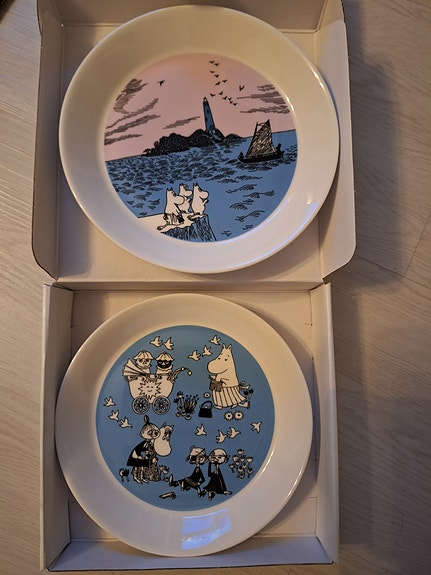 Muumi keräilylautaset 4/10