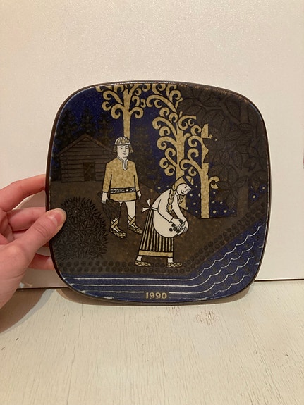 Arabia Kalevala Lautanen 1990