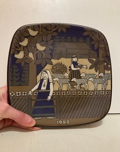 Arabia Kalevala Lautanen 1988