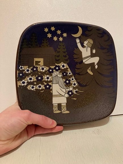 Arabia Kalevala Lautanen 1987