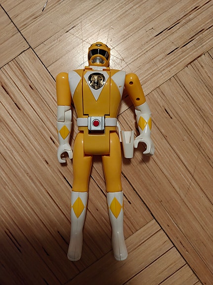 Power Rangers 12" Yellow ranger