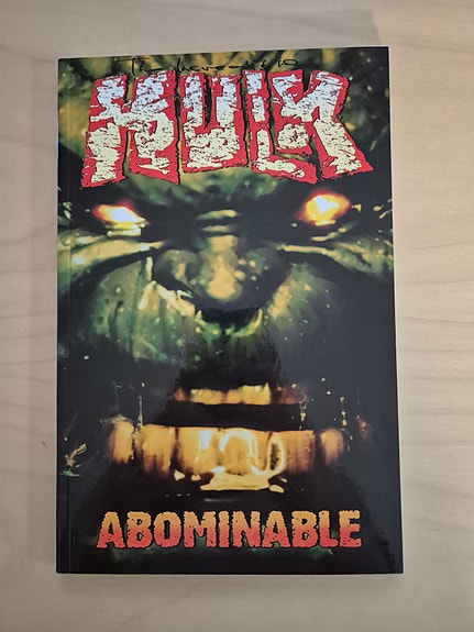 Hulk Abominable sarjakuva. Marvel