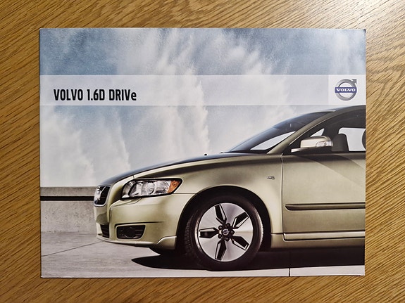Volvo 1.6D DRIVe -esite 2009