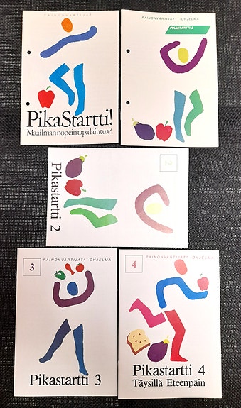 Painonvartijoiden viikko-ohjelmia (kaikki yht. 3 €) NOUTO
