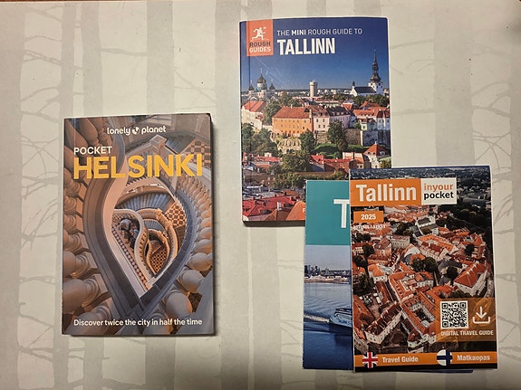 Helsinki & Tallinn mini guidebooks