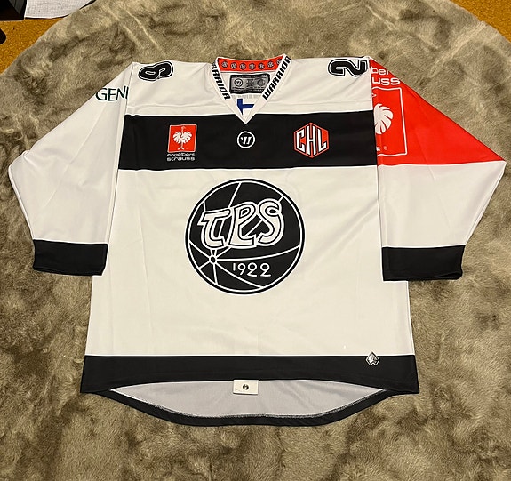 TPS Markus Kojo #26 2016-17 Game Worn CHL pelipaita