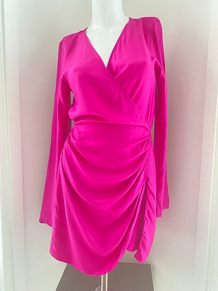 fuchsian pinkki mekko XS – H&M