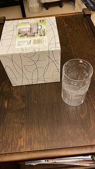 Iittala Flora juomalasi kirkas 4 kpl (vanhaa mallistoa)
