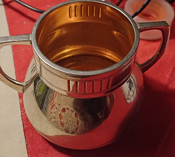 Hopeoitu sokerikko