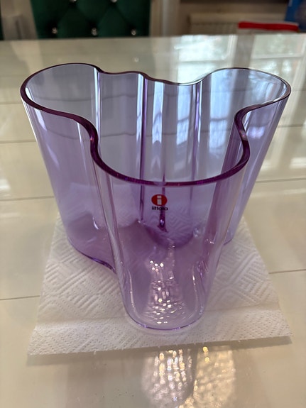 Iittala Alvar Aalto maljakko ametisti