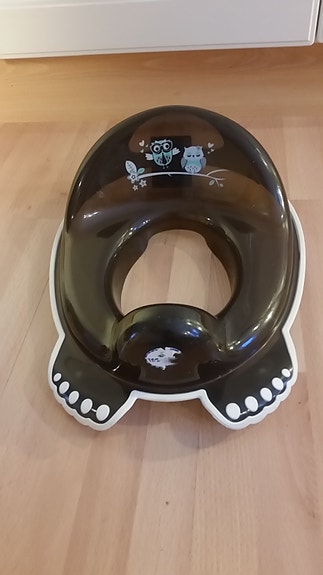 WC supistaja musta pöllökoristeet