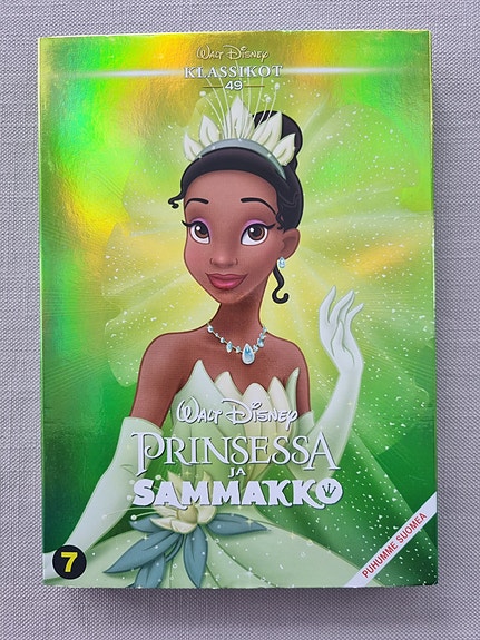 DVD Prinsessa ja sammakko