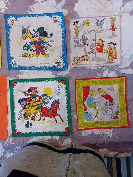 Lasten nenäliina kangas nenäliina vintage
