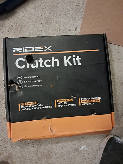 Ridex uusi kytkinlevypaketti /mm. peugeot 308