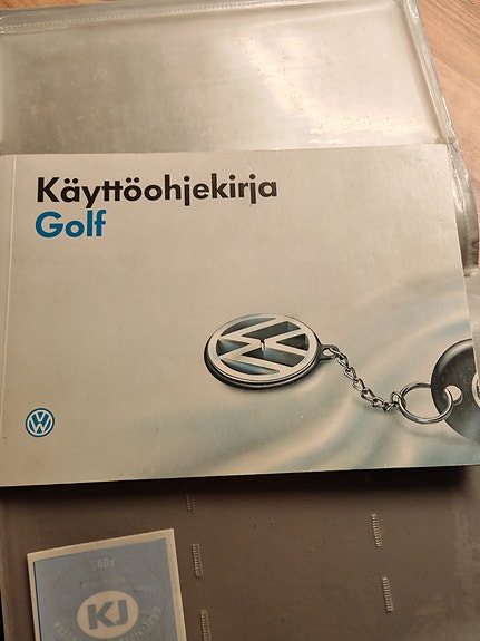Volkswagen Golf Käyttöohjekirja