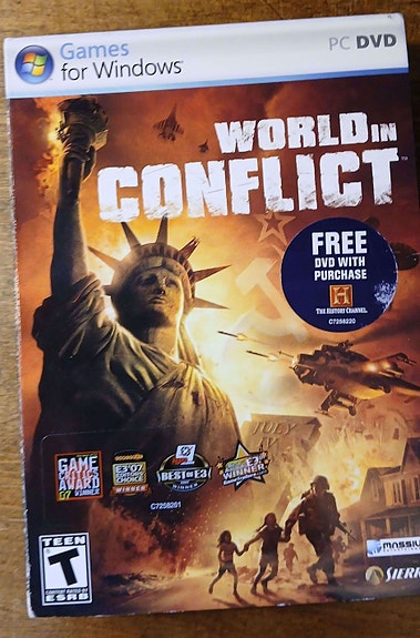 World in Conflict PC CD-ROM Small box