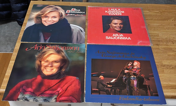 Arja Saijonmaa LP Levyjä