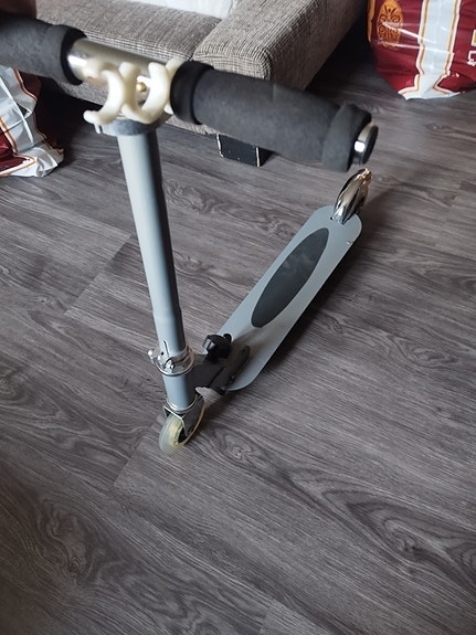 Folded Slider potkulauta harmaa