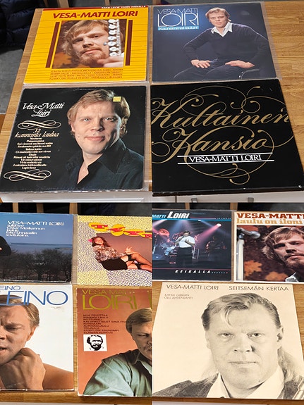 Vesa-Matti Loirin LP Levyjä